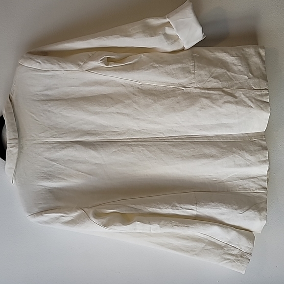 Vero Moda Parisian open front Linen blend Blazer - Picture 5 of 5